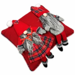 Federa cuscino Elfi gambe a penzoloni 40 x 40
