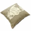 Federa cuscino fish Pesce panna in rilievo 45x45