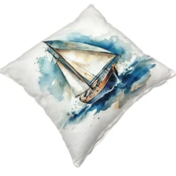 Federa cuscino Hali barca a vela45x45