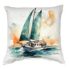 Federa cuscino Hali barca a vela al tramonto 45x45