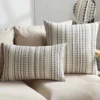 Federa Cuscino Jacquard Clarice Grigio 45x45