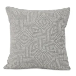 Federa Cuscino Jacquard Lumin Grigio 45x45