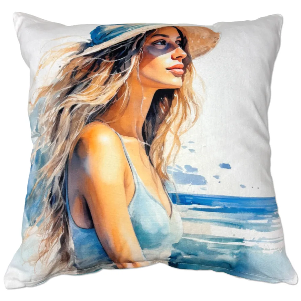 Federa cuscino Jenny profilo e mare45 x 45