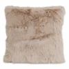 Federa cuscino Luxury pelliccia Tortora 45 x 45