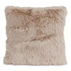 Federa cuscino Luxury pelliccia Tortora 45 x 45