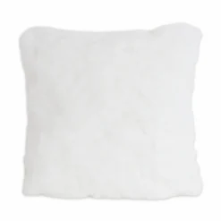 Federa cuscino Luxury pelliccia Bianca 45 x 45