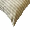 Federa cuscino rettangolare Riga bastoncino tortora 40 x 60