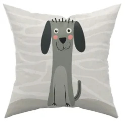 Federa cuscino Stampa Digitale Cec Cane Grigio 45 x 45