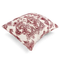 Federa cuscino Toile de Jouy Bordeaux 40 x 40