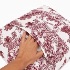 Federa cuscino Toile de Jouy Bordeaux 40 x 40