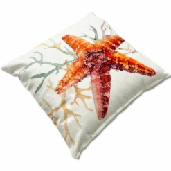 Federa cuscino 45 x 45 Stampa digitale celine stella marina rossa
