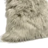 Federa cuscino 50 x 50 Stoccolma pelliccia grigia