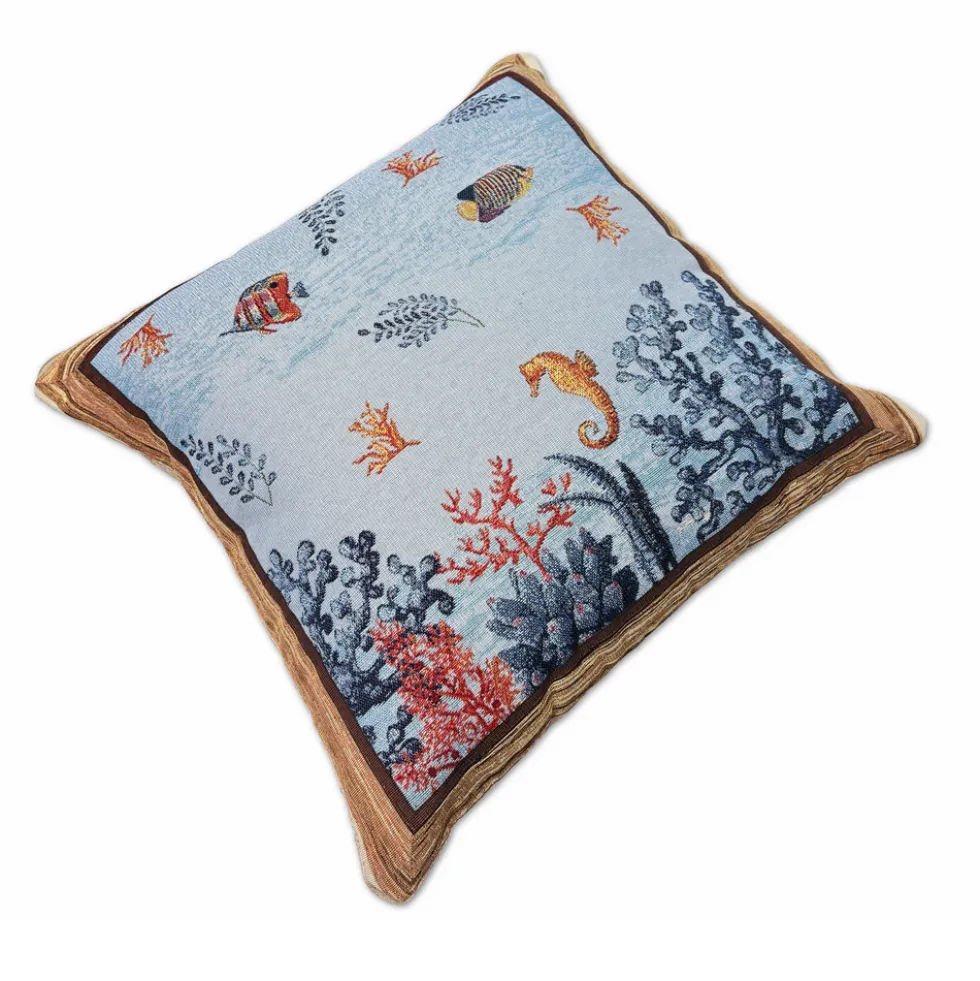 Federa in gobelin acquario Cavalluccio 45 x 45