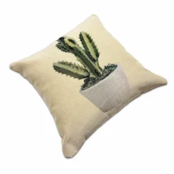 Federa in gobelin Cactus dis. 1 45 x 45