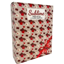 Felpa - Vestaglia Rasocashmere Sublime Rossa