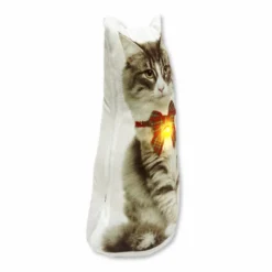 Fermaporta Luminoso Gattino Grigio
