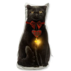 Fermaporta Luminoso Gattino Nero