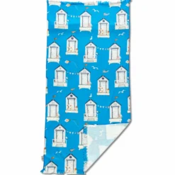 Fouta spugna e tessuto Costa Azzurra Turchese 90 x 180