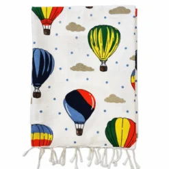 Fouta Telo Mare Air Baloon Mongolfiere multicolor 90 x 190