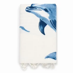 Fouta Telo Mare Delfini 100x200