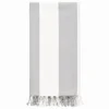 Fouta telo mare Jolie Antigua Grigio chiaro 100 x 200
