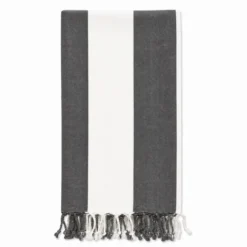 Fouta telo mare Jolie Antigua Antracite 100 x 200