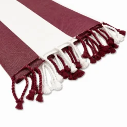 Fouta telo mare Jolie Antigua Bordeaux 100 x 200