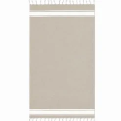 Fouta telo mare Jolie Classic Tortora 100 x 200