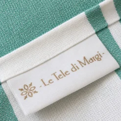 Fouta telo mare Jolie Classic Acquamarina 100 x 200