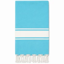 Fouta telo mare Jolie Classic Turchese 100 x 200