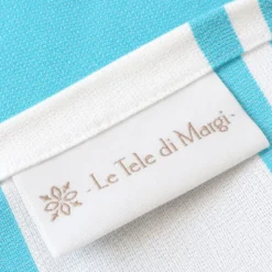 Fouta telo mare Jolie Classic Turchese 100 x 200