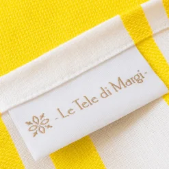 Fouta telo mare Jolie Classic Giallo 100 x 200