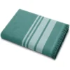 Fouta Telo Mare Paraggi Frange Verde 100x200