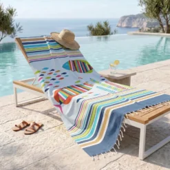 Fouta Telo Mare Pesci Colorati 100x200