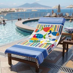 Fouta Telo Mare Pesci color 100 x 200
