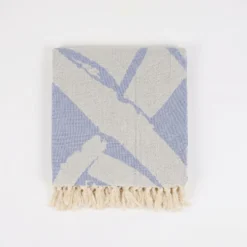 Fouta telo mare retro spugna Bluy Blu 90x170