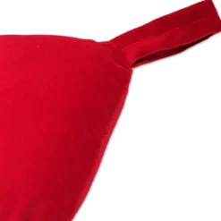 Ghirlanda addobbo Albero Velluto Rosso