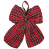 Ghirlanda addobbo Fiocco Tartan