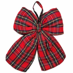 Ghirlanda addobbo Fiocco Tartan