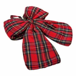 Ghirlanda addobbo Fiocco Tartan