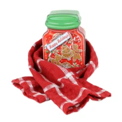 Idea regalo Lisse confezione in Latta + Canovaccio Happy Holidays