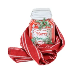Idea regalo Lisse confezione in Latta + Canovaccio Merry Christmas