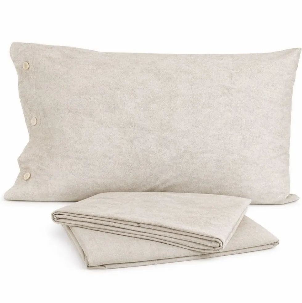 Lenzuolo Copriletto Lumiere Cavalieri Nebbia Beige VAR. 6