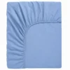 Lenzuolo sotto con angoli elastici Joli maxi Azzurro Piazza e mezzo Francese