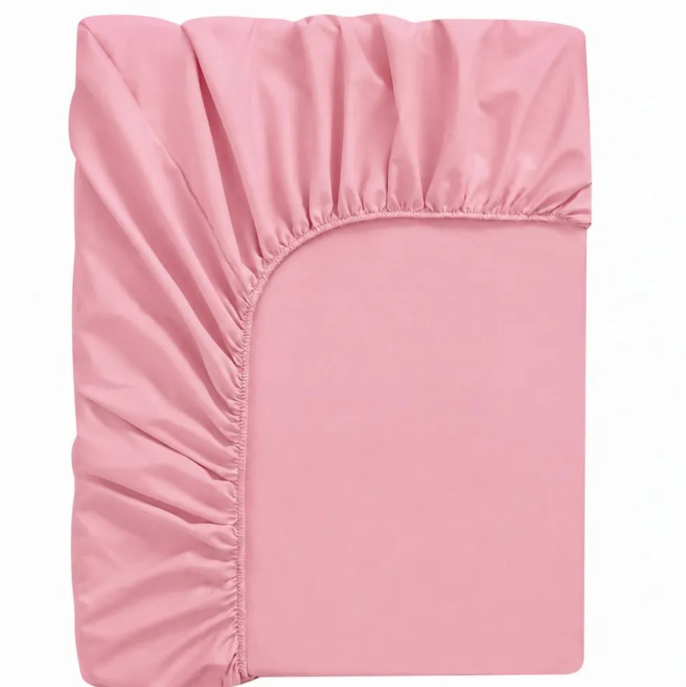 Lenzuolo sotto con angoli elastici da lettino Rosa