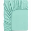 Lenzuolo sotto con angoli elastici Verde acqua Matrimoniale King size