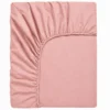 Lenzuolo sotto con angoli Jersey Rosa Piazza e mezzo