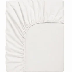 Lenzuolo sotto con angoli Jersey Bianco Piazza e mezzo