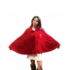 Mantella - Poncho Cervo ricamato