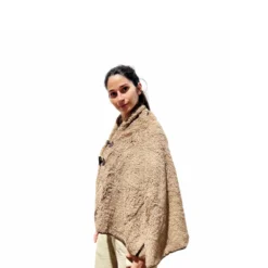 Mantella - Poncho Soffice Dody tortora